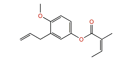 3-Allyl-4-methoxyphenyl (Z)-2-methyl-2-butenoate